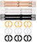 6 Stück Antirutsch BH Trägerhalter Elastische Verstellbare BH Träger Halter mit 9 Stück BH Klammer