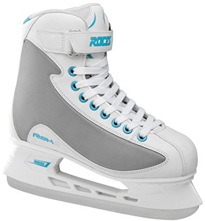 Roces RSK 2 Patines de Hielo para Ocio, Mujer, Blanco y Azul, 42