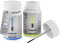 MG PRIME Autolack Lackstift Set für Audi LZ7G / Z7G / L5 Florettsilber Metallic/Antimon Silber Metallic Basislack Klarlack je 50ml