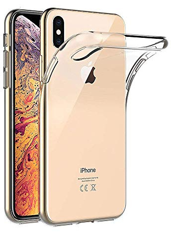 MaiJin Hülle für Apple iPhone XS Max (6,5 Zoll) Crystal Clear Durchsichtige Backcover Handyhülle TPU Case