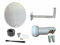 Dossier Satellite Universel 120cm avec Support Mural et kit Twin LNB / Installation
