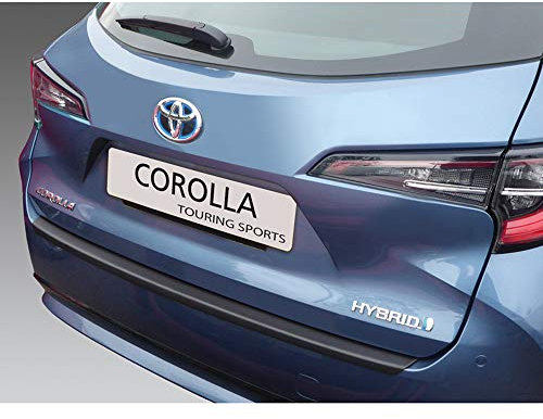 RGM ABS Heckstoßstangenschutz kompatibel mit Toyota Corolla Touring Sports 2019- Schwarz