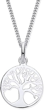 Old English Jewellers Sterling Silver Tree of Life Pendant Necklace - 16 18 20 INCH or PENDANT ONLY (0 Inches)
