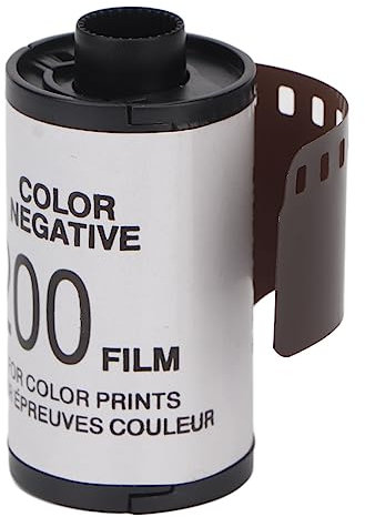 8 Sheets Photo Paper Camera Color Film 35mm ISO 200 High Definition Wide Exposure High Contrast 135 Color Film for Photography