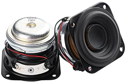 STORKY 2PCS 1.5 inch Full Range Audio Speaker 4 ohm 10W 40mm 16 Core Rubber Edge Neodymium Stereo Loudspeaker Bluetooth DIY