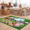 Bilderwelten Kinderteppich Wilde Dschungeltiere Rutschfester Spielteppich Kinderzimmer Teppich 140x210 cm