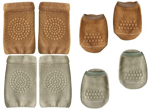 Adigau - Rodillera para bebé, protección de las rodillas, coderas, protección para bebé, niña, niña, niña, protección de 0 a 3 años, B1, 1-3 años