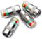 ZXCVWWE 4PCS Reifendruck 2,4 Bar 32 Psi Monitor Ventil Stem Sensor Anzeige Luft Alarm Warnung Alarm kit Druck Ventil Tools