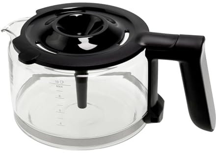 Jarra de cristal compatible con/pieza de repuesto para cafetera Philips 300011140321 HD7888 HD7900 All-in-1 Brew