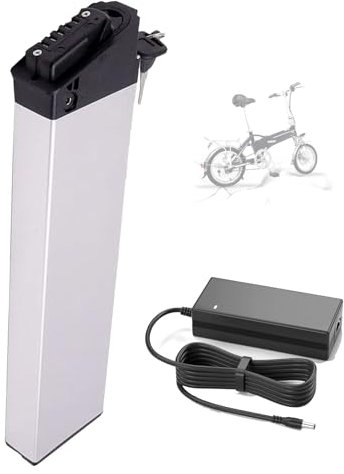 TGHY Li-Ionen-Akku, 36 V, 7,8 Ah, 10,4 Ah, 13 Ah, Akkupack, 48 V, 7,8 Ah, 10,4 Ah, 13 Ah, zusammenklappbarer integrierter Lithium-Akku mit Ladegerät für 50 W-500 W Motor-Set,36v,13AH