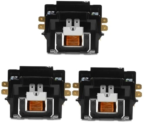 jojofuny 3 Stück Klimaanlage Schütz HVAC Motor Schütz Für Kompressor Klimaanlage Schütz Kompressor Klimaanlagen Schütz HVAC Kondensator Schütz Klimaanlage Passend
