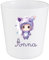 Gobelet Enfant Personnalisé Fille Licorne Violet – Gobelet Incassable 230ml Sans BPA – Tasse Prénom École ou Crèche – Cadeau Rentrée Scolaire Féérique