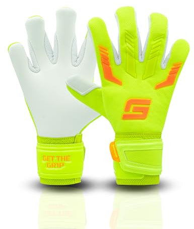 GRIPMODE Torwarthandschuhe Kinder Venom Junior 2.0 - Torhüter Handschuhe mit großer Fangfläche - Fußball Torwarthandschuhe mit 3 mm Griptec Latex für zusätzlichen Grip - Größe 5