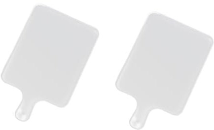 SEWACC 2St Schneidebrettform aufbewahrung für schmuck schmuck-aufbewahrung schmuckbox Schmuckschale Form Formen für Schmucktabletts silikonform selber machen Silikonformen Kieselgel Weiß