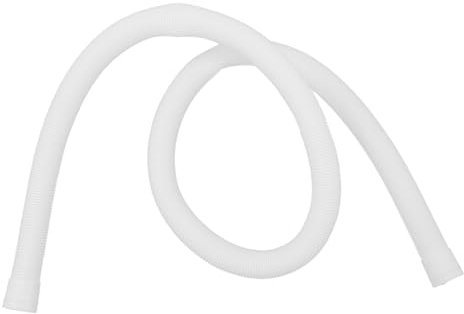 GAROZATION Pool Replacement Hose Pool Cover Drainer Vacuum Hose Aquarium Replacement Hose Spa Filter Pump Hose Swimming Pool Filter Pool Filter Connection Hose Pool Pumpe Polyethylene Plastic