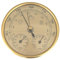 3 in 1 Barometer Innenraum, Barometer -Thermometer Hygrometer, Metallbarometer -Thermometer Hygrometer mit Temperatur für die Wetterstation im Innenbereich, 5 in 5 Zoll