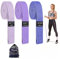 Longues Bande de Résistance Fitness Bande, CEILIWEN [Lot de 3] Bande Élastique Fitness en Tissu avec 3 Niveaux de Force, Bande de Résistance pour Pilates Yoga Aptitude
