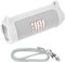 Peyyargo Silicona Funda Protectora Compatible con JBL Flip 7 Altavoz Portátil (Blanco)