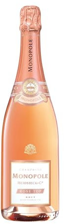 Champagne Heidsieck & Co Monopole Rose Top Brut, 750ml (Packung mit 6)