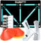 3|UNITY Fußball Trainingsset Mit Fussball matte 60x90 Cm, 8 Hütchen Fussball Und Rutschfesten Fussballsocken (grip Socks - football socks) Fussballmatte Training Kinder - kickmatte - fußballmatte