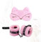 Rosa regolabile peluche PU pelle Party gioco di ruolo manette Props