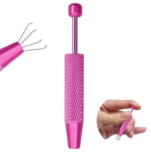 AstraGlam Piercing Taper Ball Grabber Tool for Changing Jewelry - 14G 16G 18G 20G Stainless Steel Flat Back Earrings Applicator Tool Threadless Insertion Pin Thread Body Piercing Kit for Ear Nose