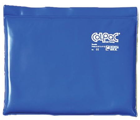 Chattanooga ColPac Reusable Gel Ice Pack Cold Therapy for Knee, Arm, Elbow, Shoulder, Back for Aches, Swelling, Bruises, Sprains, Inflammation (11x14) - Blue