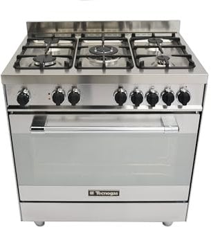 Tecnogas PT899XS Libera installazione Piano cottura a gas A Acciaio inossidabile cucina