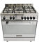 Tecnogas PT899XS Libera installazione Piano cottura a gas A Acciaio inossidabile cucina