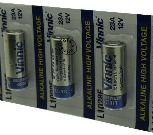 Vinnic Otech -Pack de 5 Piles pour Divers A23S