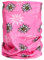 Alsino Multifunktions Halstuch Biker Motorrad Tuch Bandana 49 x 23 cm Edelweiß Atmungsaktiv Wetterfest Outdoor, Farbe wählen:Edelweiß rosa