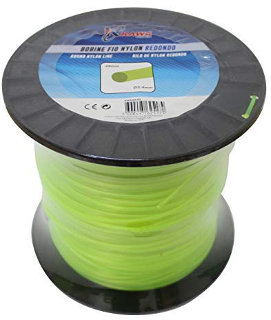 Filo di nylon per decespugliatori rotondo 2,4 mm 280 MT Kawapower - Bricoferr