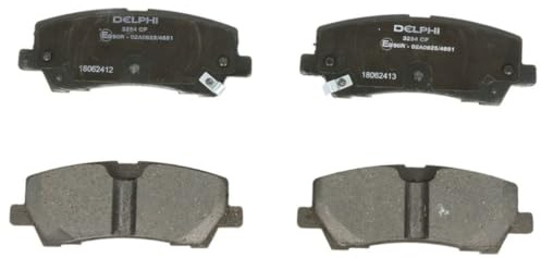 Disc Brake Pad Set DELPHI compatible with Ford Mustang Coupe 15-2111330