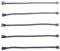 ANGEEK 4 Pin 27 cm PWM Connector Case Fan Extension Power Cable for Computer Chassis Motherboard 4-Pin Power Extension Cord (5 Pieces)