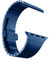 MaKTech Correa de Eslabones de Acero Inoxidable Metal Pulsera Brazalete Compatible con Apple Watch 10/9/Ultra 2/SE/8/7[2024] (46mm/45mm/44/49mm,Azul)