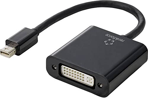 Renkforce RF-4769258 DisplayPort/DVI Adapter [1x Mini-DisplayPort hane - 1x DVI-hona 24+5 pol] Svart PVC-mantel 15.00