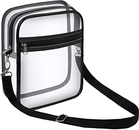 Schultertasche Umhängetasche Durchsichtige Tasche Kulturbeutel Damen Kulturtasche zum Aufhängen Kosmetiktasche Portable Schminktasche Klein Waschtasche zum Reise, Einstellbare Länge