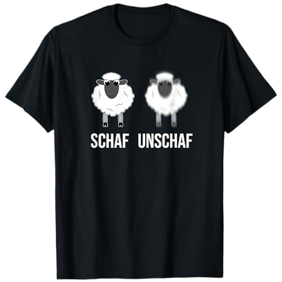 Fotografie Lustig Kamera Schaf Unschaf Fotografen Fotograf T-Shirt