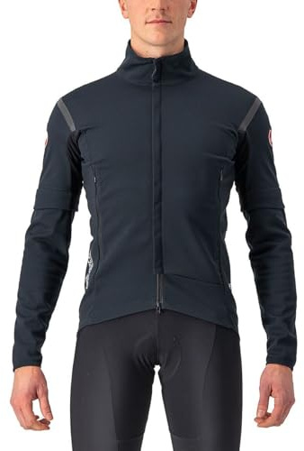 Castelli 4522510 PERFETTO RoS 2 CONVERTIBLE JAC Jacket Men's LIGHT BLACK/BLACK REFLEX S