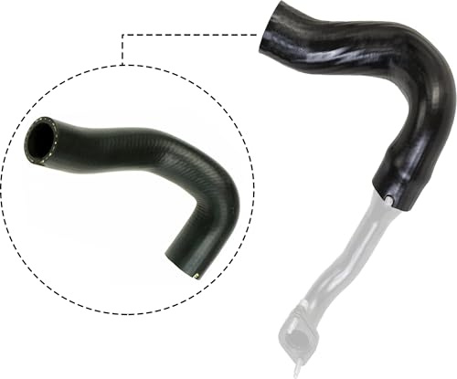 GATES 09-0064 Ladeluftschlauch 4177-10064 417710064 51780784 | Kompatibel mit: FIAT FIORINO Großraumlimousine, FIORINO Kasten/Großraumlimousine, QUBO