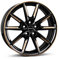 Borbet Felge LX18 8x18 ET44 5x112 black glossy gold spoke rim LX18 80844112557,1BGGSR