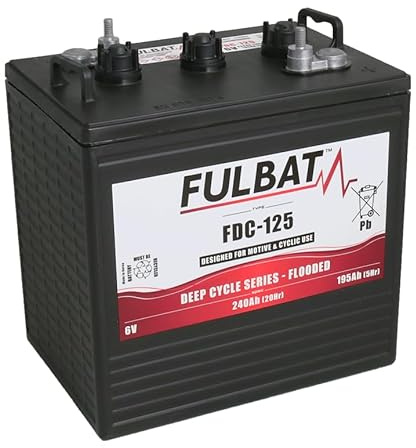 FULBAT BATTERIE DEEP CYCLE FLOODED FULBAT FDC-125 6V 240AH