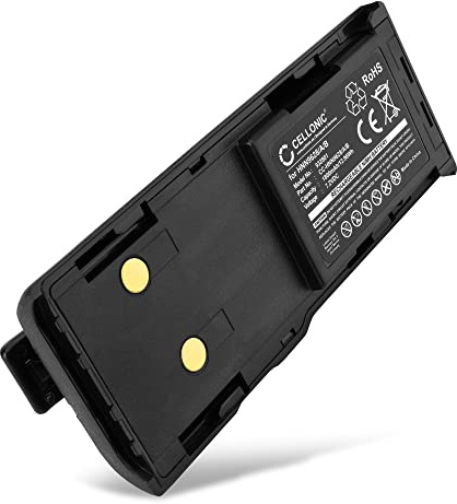 CELLONIC, Batteria per Ricetrasmettitore compatibile con Motorola GP300, P080, PMNN4005, GP600, P040 (7.2V, 1800mAh)