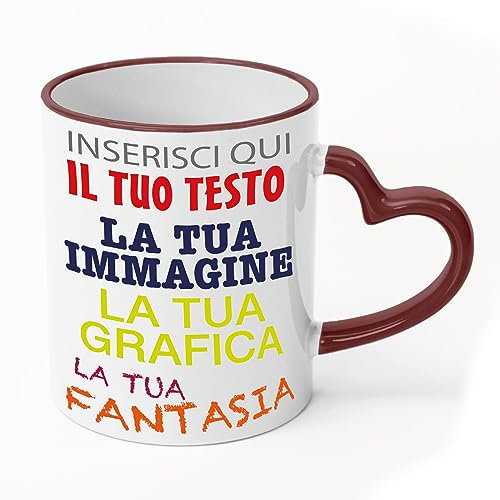 Gruppo Veneziano - tazza in ceramica personalizzata - personalizza la tua tazza con testi, loghi, grafiche, immagini e tanto altro - ideale per regalo e altro - 100% Made in Italy.