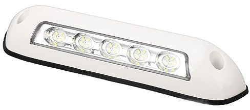 LED-Vorzeltleuchte, DC 12 V, 24 V, Wohnmobil-Nutzstreifenleuchte, IP67, Wasserdichte Verandaleuchte, 30 LED-Perlen, Weißes ABS