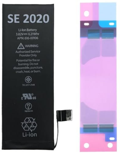 OnlyTech - Batteria di ricambio premium per iPhone SE 2020-1821mAh - Qualità originale - Con adesivo