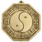Hrippy Chinesischer Feng Shui Tai Pagua Bagua Pakua Kupferspiegel Traditioneller Bagua -Spiegel Für Home Decoration Business Ornament