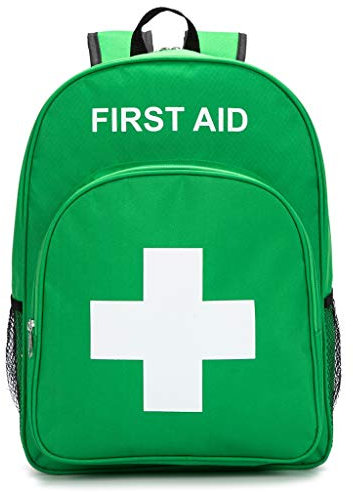 Jipemtra sac d'urgence rouge secours médical premier soins pour randonnée, voyage, camping