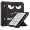 GIOPUEY Cover Compatibile con Kobo Libra Colour, Flip Pelle + Morbida custodia in silicone, consistenza simile alla pelle - Don't Touch Me
