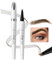 3D Augenbrauenstift, Wasserdichter & Schweißfester Eyebrow Pencil, Microblading Augenbrauenstift Wischfest & Langlebig, Augenbrauenstift Härchenzeichnung Kann Leicht Natürliche Augenbrauen Hellbraun